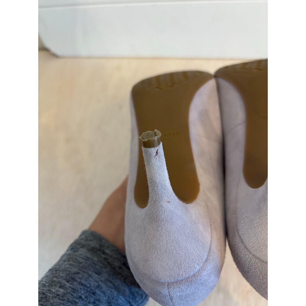 Cole Haan Women’s Suede Go To Park Comfort Pumps Heels Gray Size 8B Padded - Picture 8 of 8